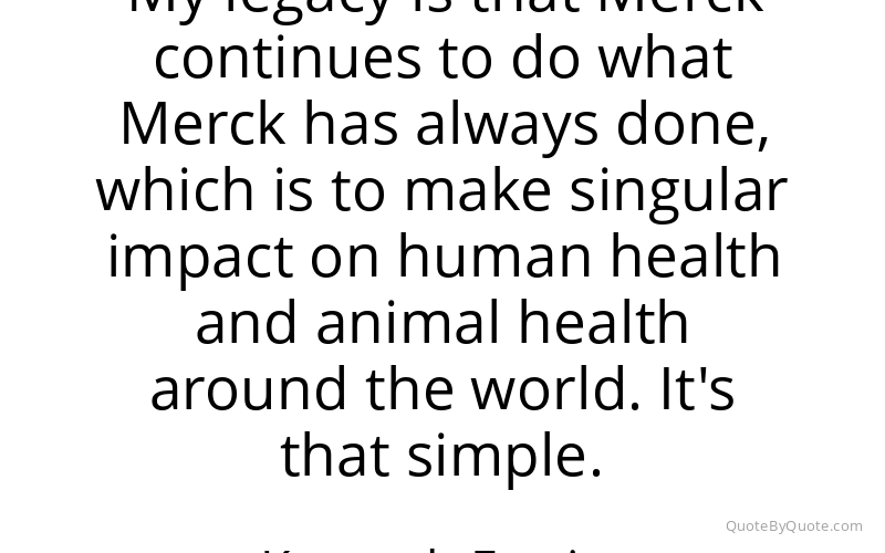 Preview image for this quote by Kenneth Frazier