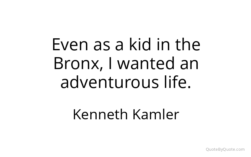 Preview image for this quote by Kenneth Kamler