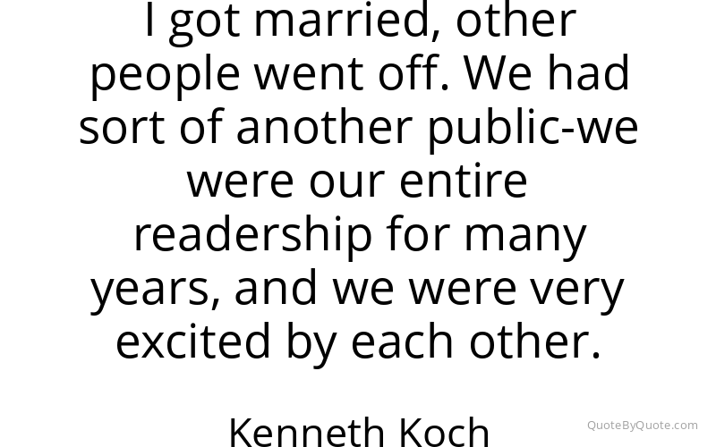 Preview image for this quote by Kenneth Koch