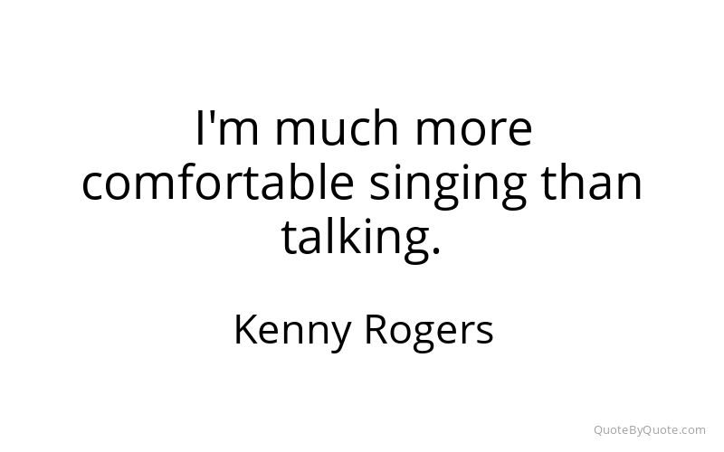 Preview image for this quote by Kenny Rogers