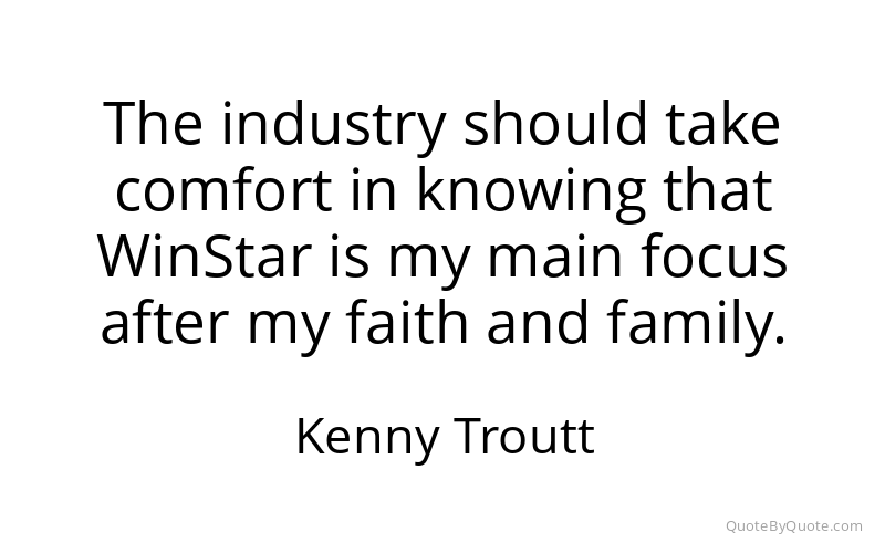 Preview image for this quote by Kenny Troutt