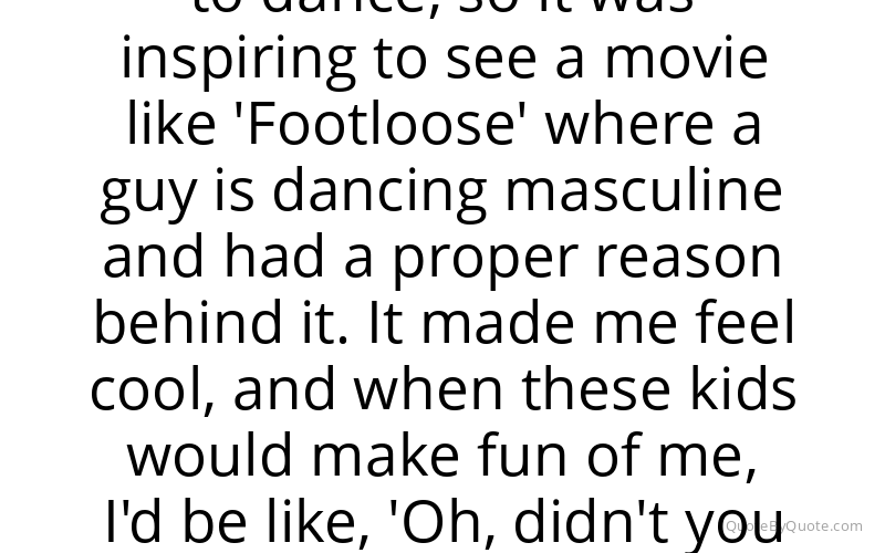 Preview image for this quote by Kenny Wormald