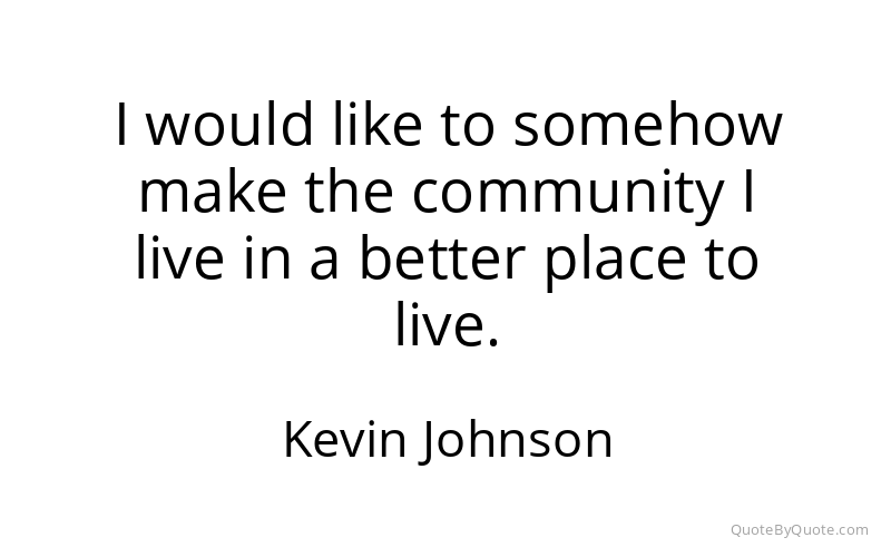 Preview image for this quote by Kevin Johnson