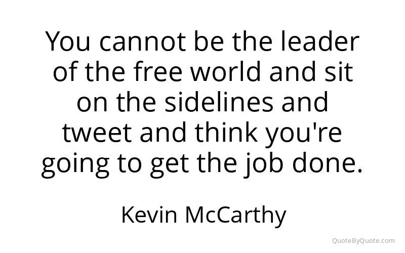 Preview image for this quote by Kevin McCarthy