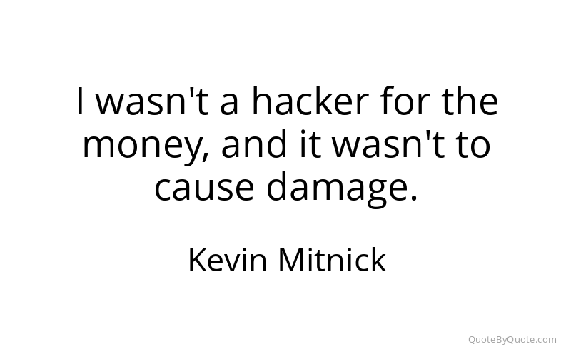 Preview image for this quote by Kevin Mitnick
