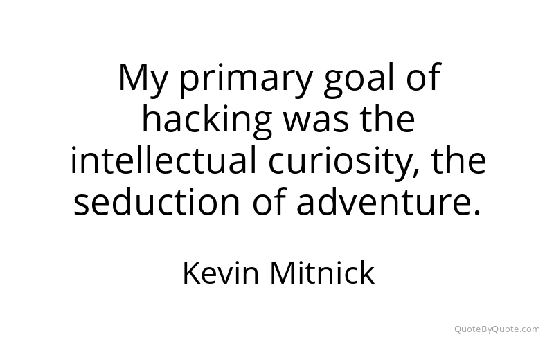 Preview image for this quote by Kevin Mitnick