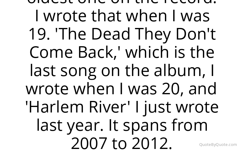 Preview image for this quote by Kevin Morby