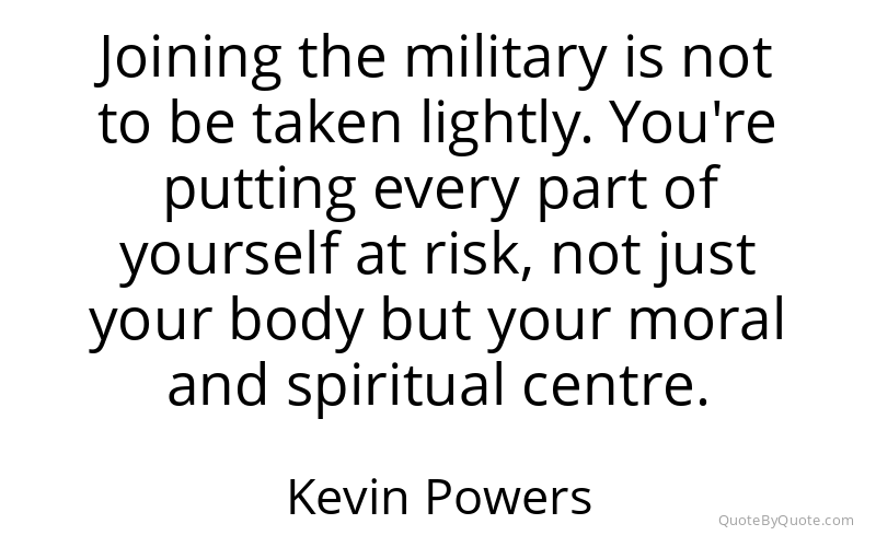 Preview image for this quote by Kevin Powers