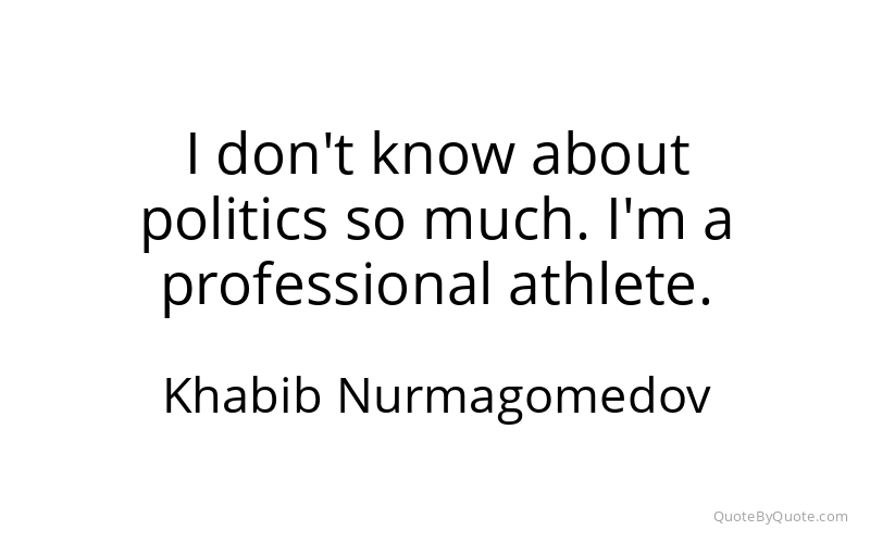 Preview image for this quote by Khabib Nurmagomedov