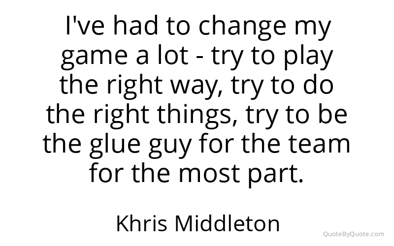 Preview image for this quote by Khris Middleton