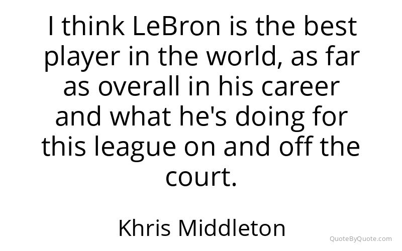 Preview image for this quote by Khris Middleton