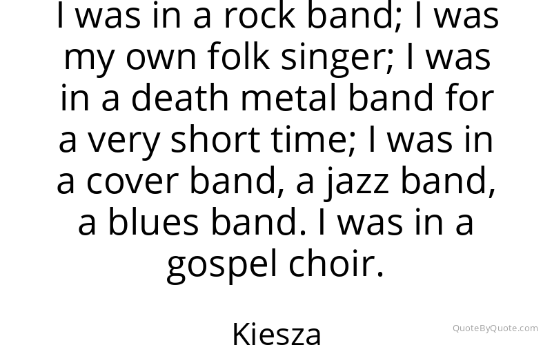 Preview image for this quote by Kiesza