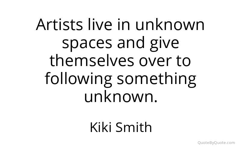 Preview image for this quote by Kiki Smith