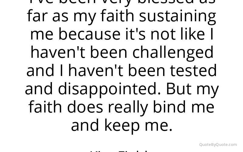 Preview image for this quote by Kim Fields