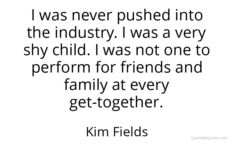 Preview image for this quote by Kim Fields