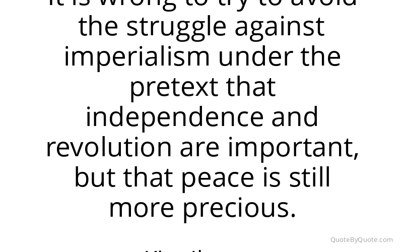 Preview image for this quote by Kim Il-sung