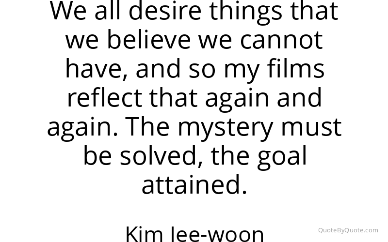 Preview image for this quote by Kim Jee-woon