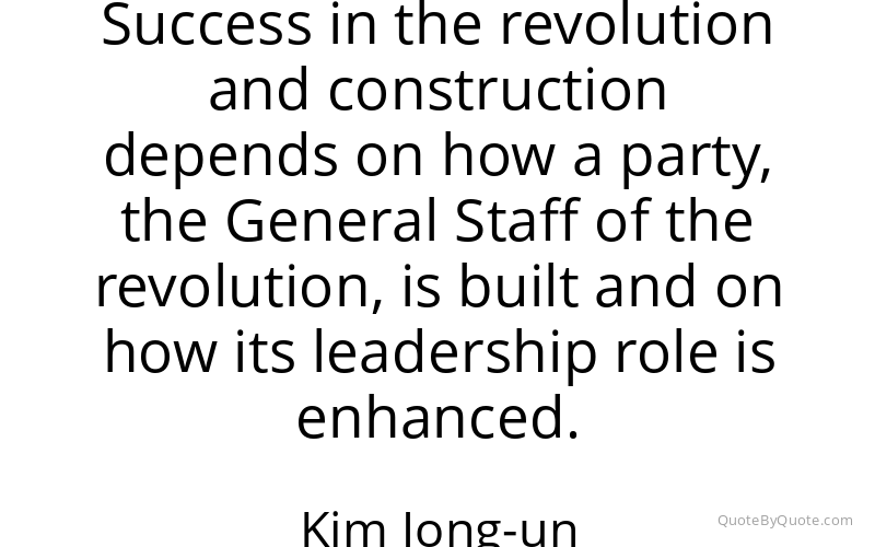 Preview image for this quote by Kim Jong-un