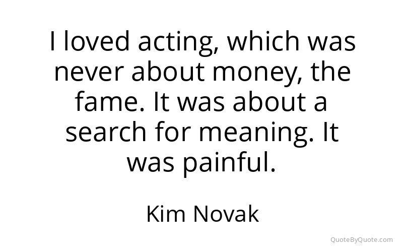 Preview image for this quote by Kim Novak