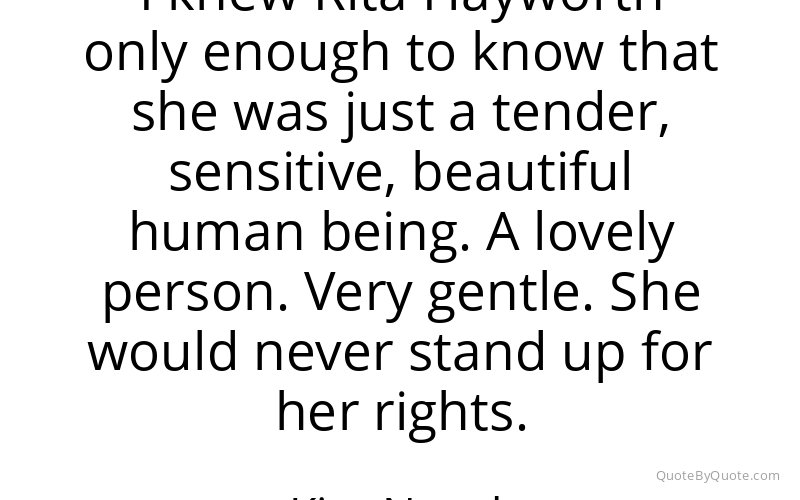 Preview image for this quote by Kim Novak