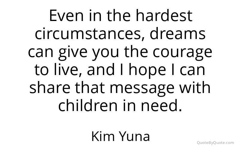 Preview image for this quote by Kim Yuna