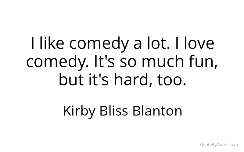 Preview image for this quote by Kirby Bliss Blanton