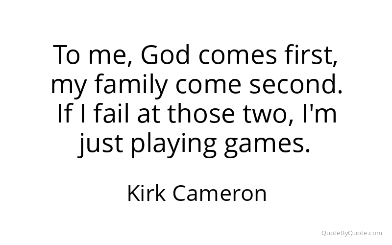 Preview image for this quote by Kirk Cameron