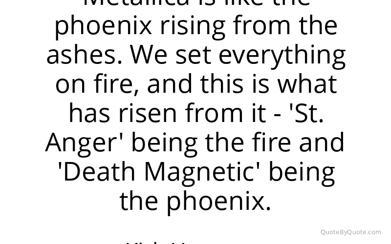 Preview image for this quote by Kirk Hammett