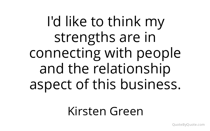 Preview image for this quote by Kirsten Green