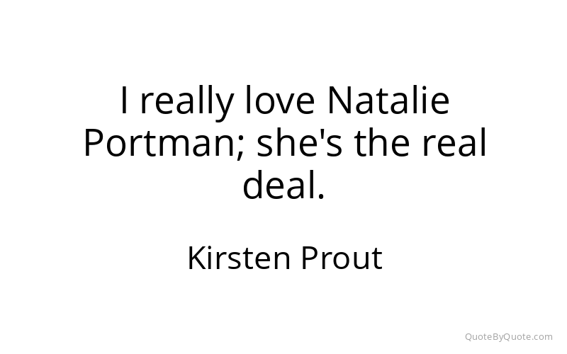 Preview image for this quote by Kirsten Prout