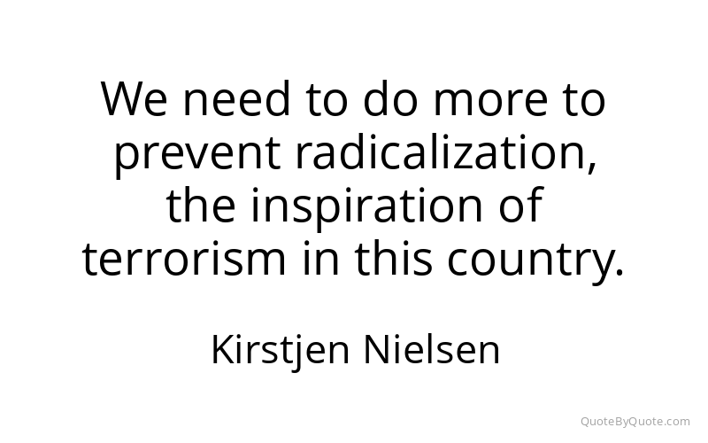 Preview image for this quote by Kirstjen Nielsen
