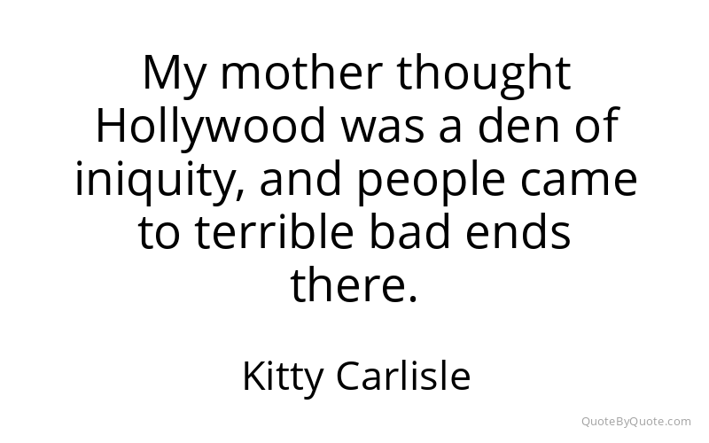 Preview image for this quote by Kitty Carlisle