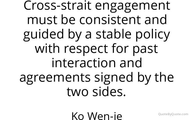 Preview image for this quote by Ko Wen-je