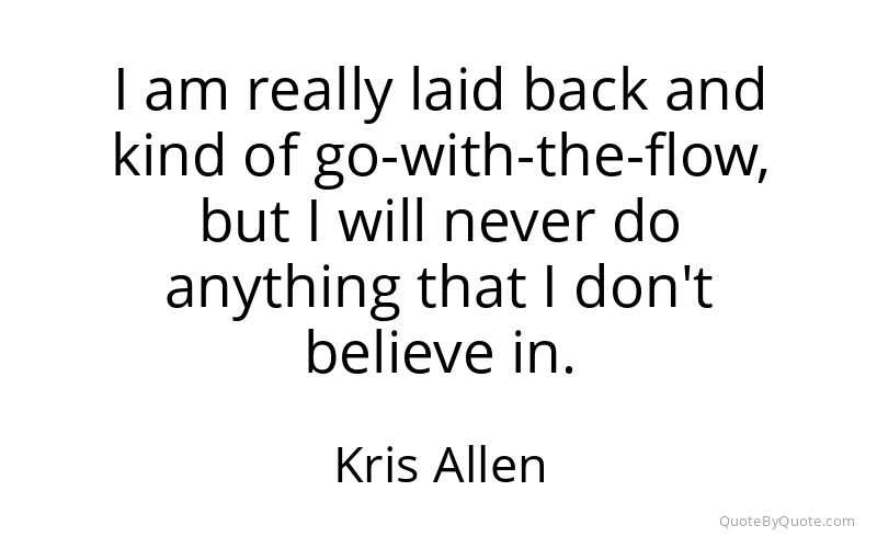 Preview image for this quote by Kris Allen