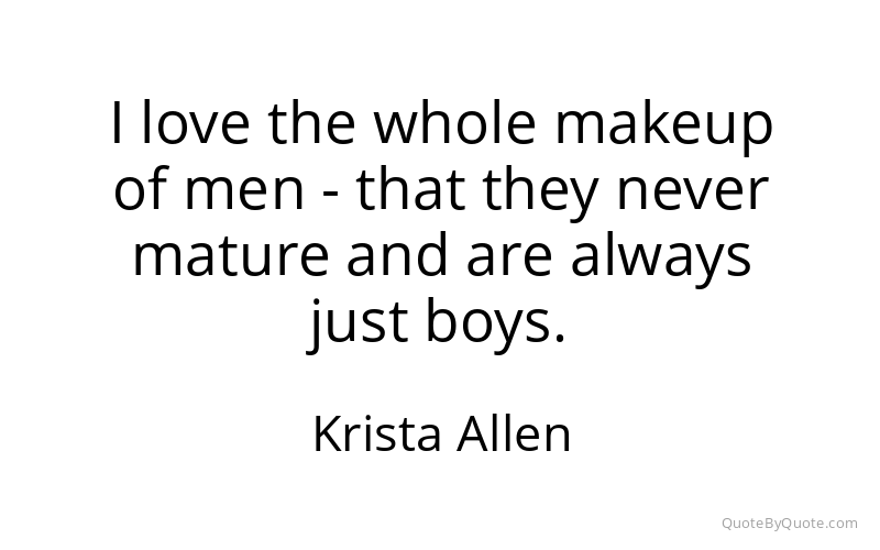 Preview image for this quote by Krista Allen