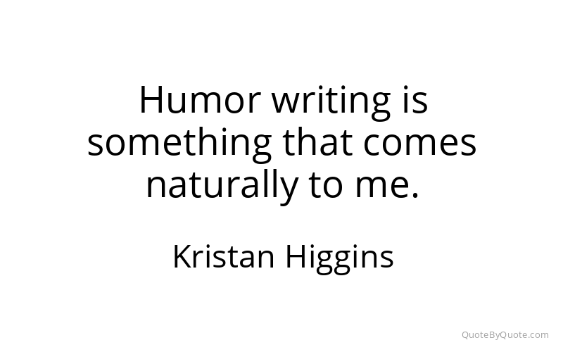 Preview image for this quote by Kristan Higgins