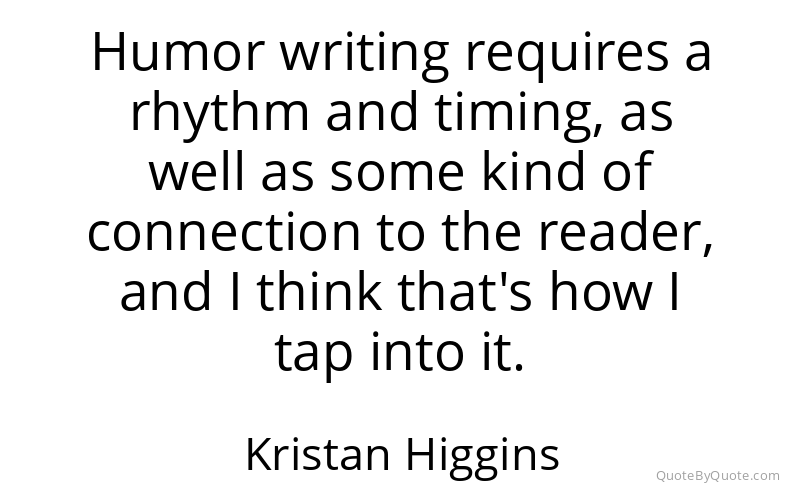 Preview image for this quote by Kristan Higgins