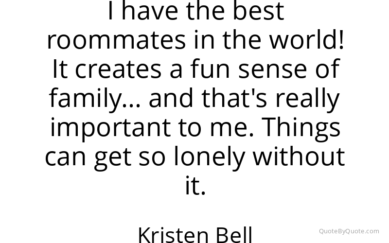 Preview image for this quote by Kristen Bell