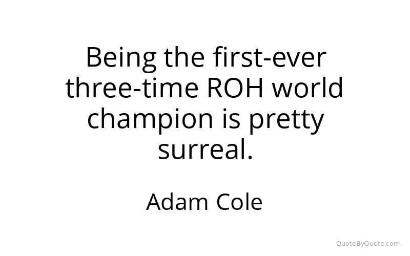 Preview image for this quote by Adam Cole