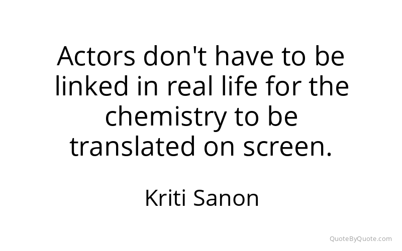 Preview image for this quote by Kriti Sanon
