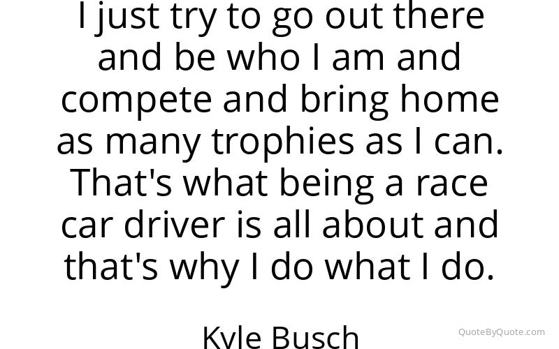Preview image for this quote by Kyle Busch