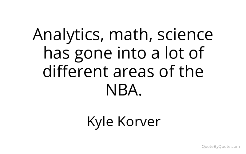 Preview image for this quote by Kyle Korver