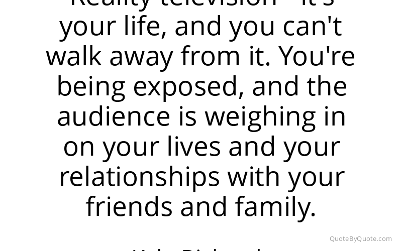 Preview image for this quote by Kyle Richards