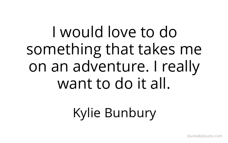 Preview image for this quote by Kylie Bunbury