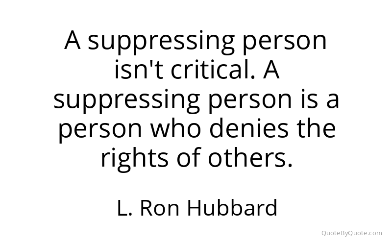 Preview image for this quote by L. Ron Hubbard