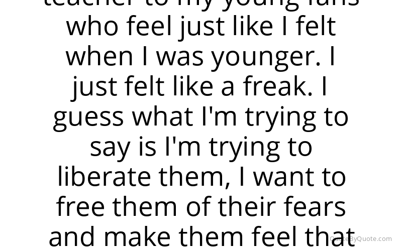 Preview image for this quote by Lady Gaga