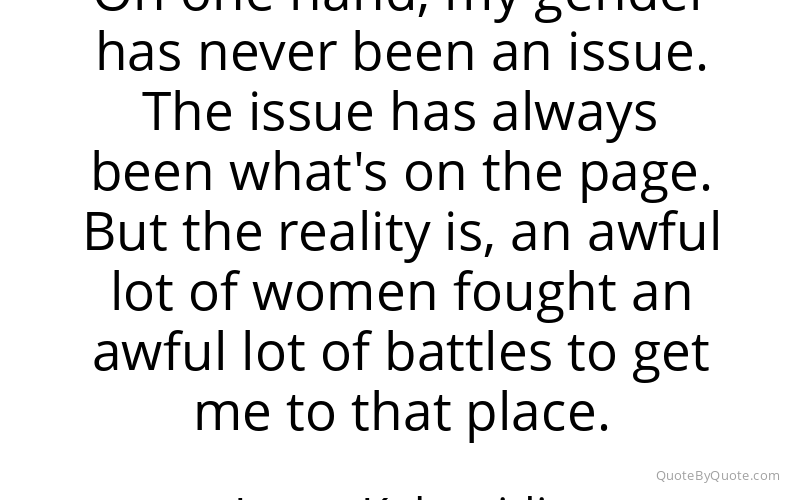Preview image for this quote by Laeta Kalogridis