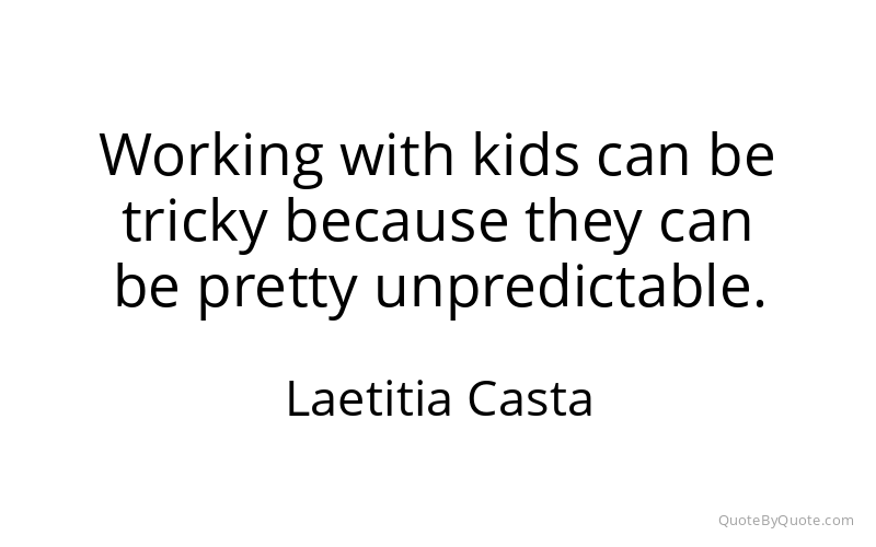 Preview image for this quote by Laetitia Casta
