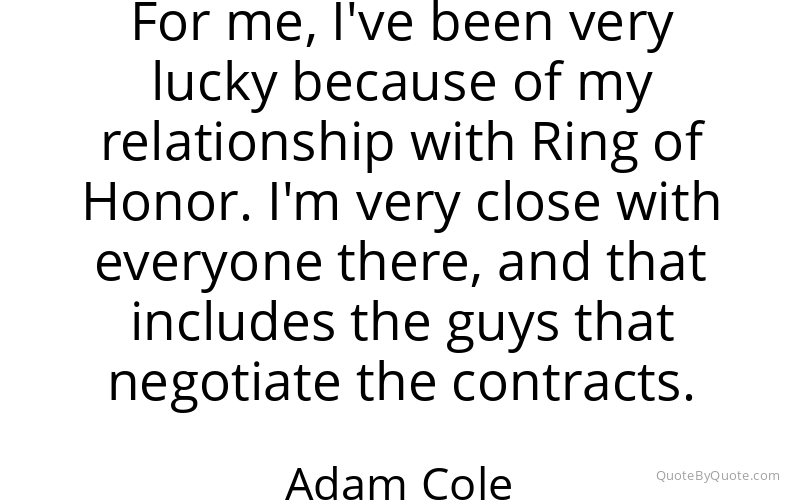 Preview image for this quote by Adam Cole