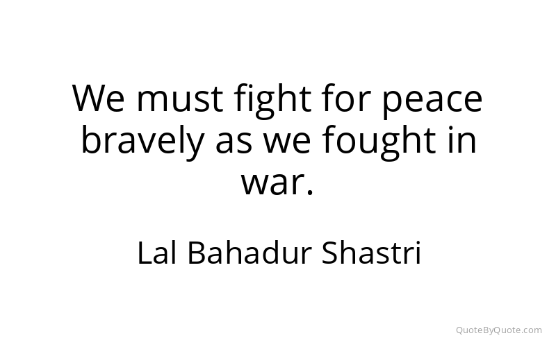 Preview image for this quote by Lal Bahadur Shastri